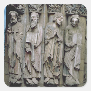 Detail of the Portico Square Sticker