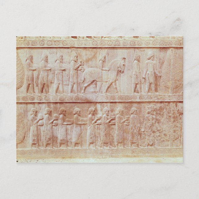 Detail of the relief frieze on the East Postcard (Front)