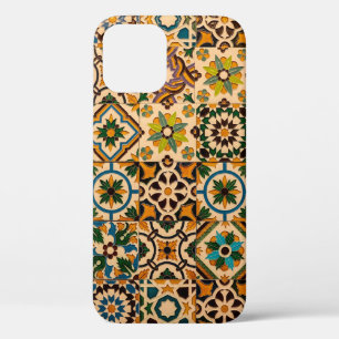 Detail of the traditional tiles (azulejos) from fa iPhone 12 case