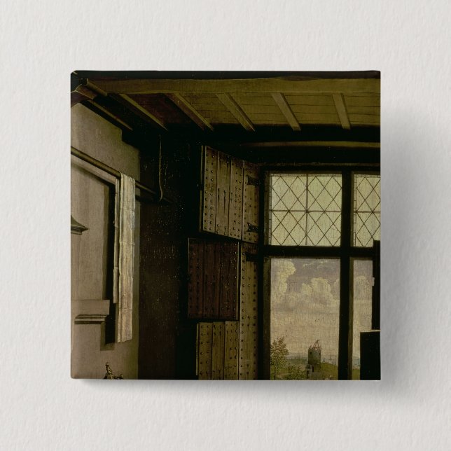 Detail of the Window 15 Cm Square Badge (Front)