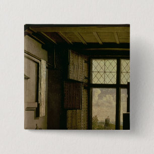 Detail of the Window 15 Cm Square Badge