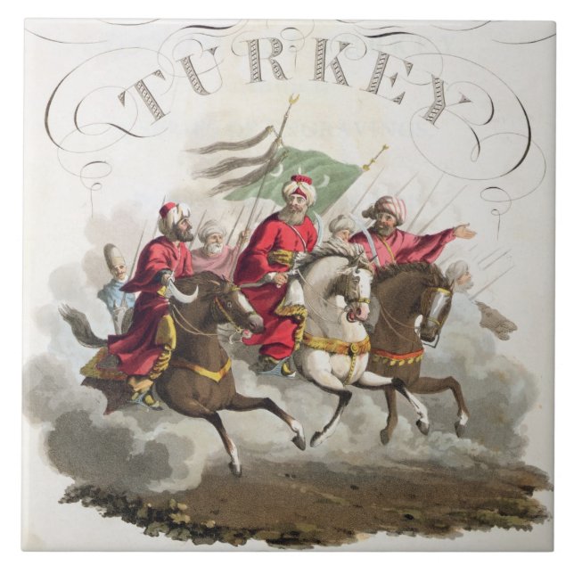 Detail of title page, from 'Costumes of the Variou Tile (Front)