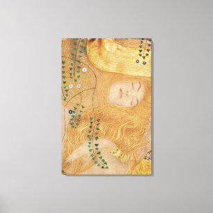 Detail of Water Serpents I Canvas Print