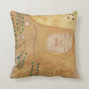 Detail of Water Serpents I Cushion