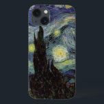 Detail Starry Night by van Gogh iPhone 13 Case<br><div class="desc">Van Gogh's best known paintings reprints - Electronic devices - Post-impressionist masters original works</div>