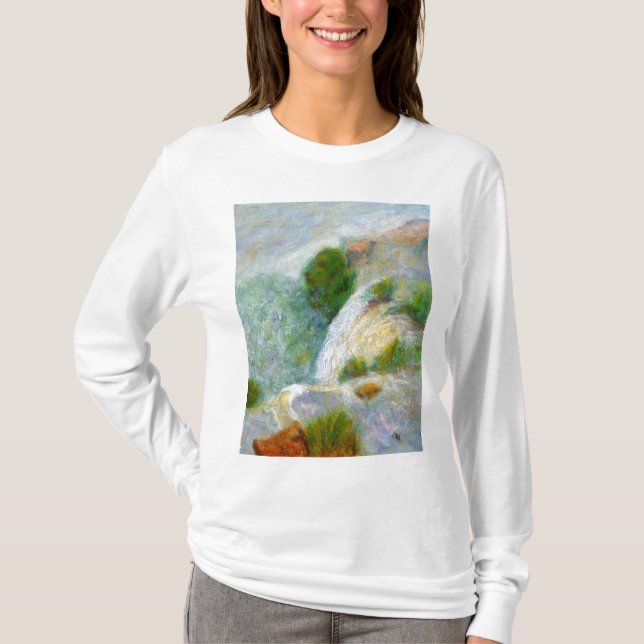 Detail, Waterfall in the Mist, Women's T-Shirt (Front)
