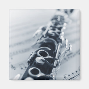 Detailed Clarinet Magnet