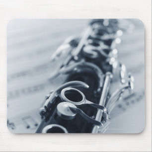 Detailed Clarinet Mouse Pad