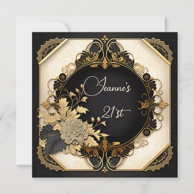 Detailed Florals and Lace (Front)