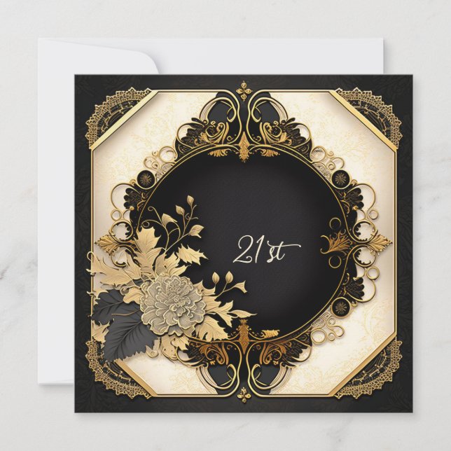 Detailed Florals and Lace (Front)