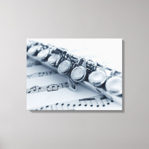 Detailed Flute Canvas Print
