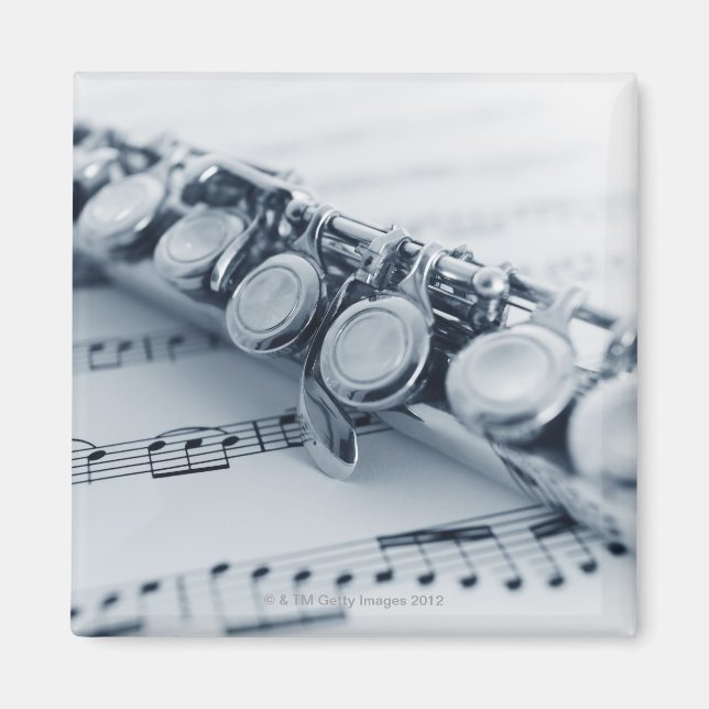 Detailed Flute Magnet (Front)