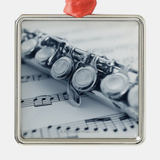 Detailed Flute Metal Tree Decoration