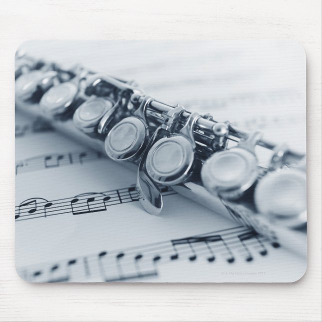 Detailed Flute Mouse Pad (Front)