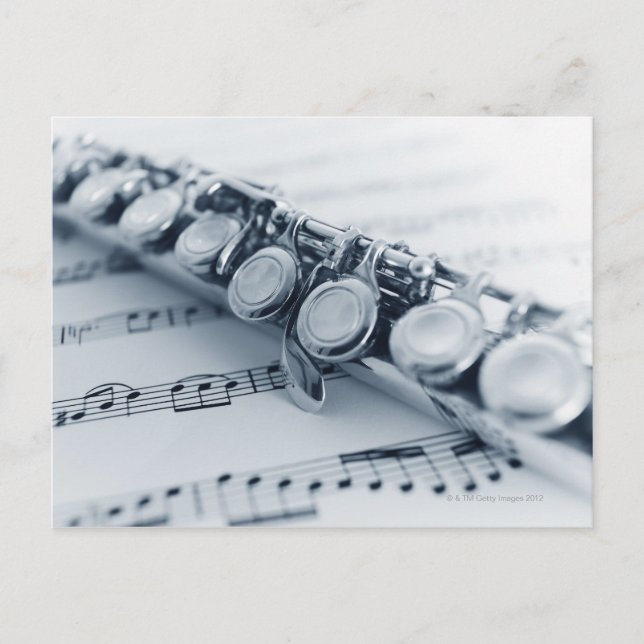 Detailed Flute Postcard (Front)