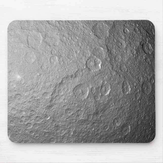 Detailed Full Moon Photo | High-Res Lunar Surface Mouse Pad (Front)