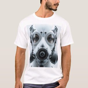 Detailed gas mask ensuring safe breathing. Generat T-Shirt