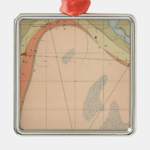 Detailed Geology Sheet VII Metal Tree Decoration