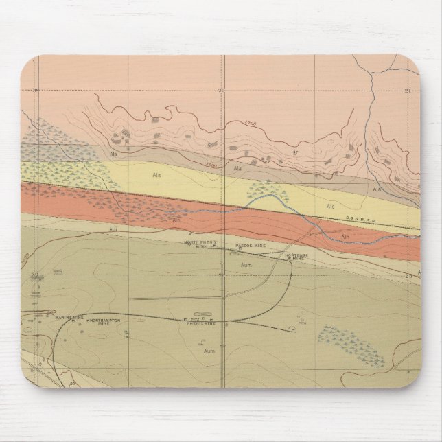 Detailed Geology Sheet XII Mouse Pad (Front)