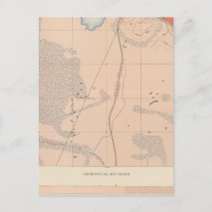 Detailed Geology Sheet XIII Postcard