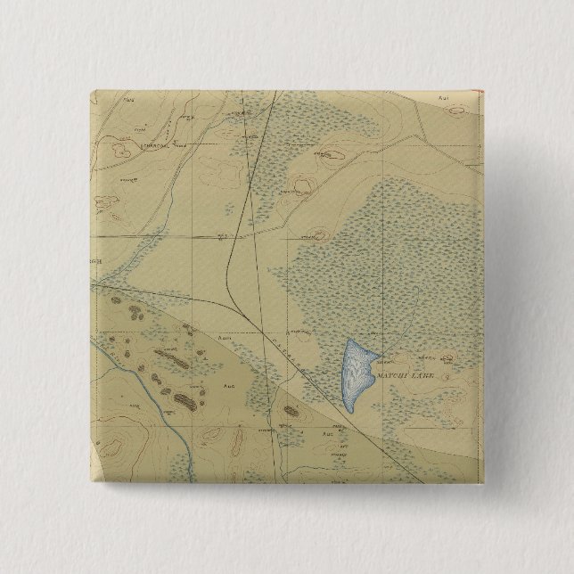 Detailed Geology Sheet XIX 15 Cm Square Badge (Front)