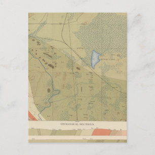 Detailed Geology Sheet XIX Postcard
