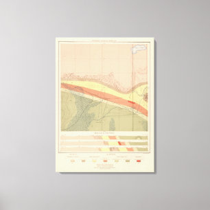Detailed Geology Sheet XV Canvas Print