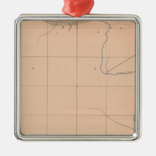 Detailed Geology Sheet XX Metal Tree Decoration