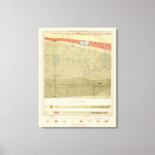 Detailed Geology Sheet XXII Canvas Print