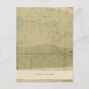 Detailed Geology Sheet XXII Postcard