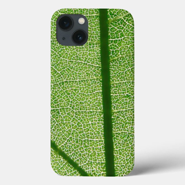 Detailed Look at a Green Leaf Case-Mate iPhone Case (Back)