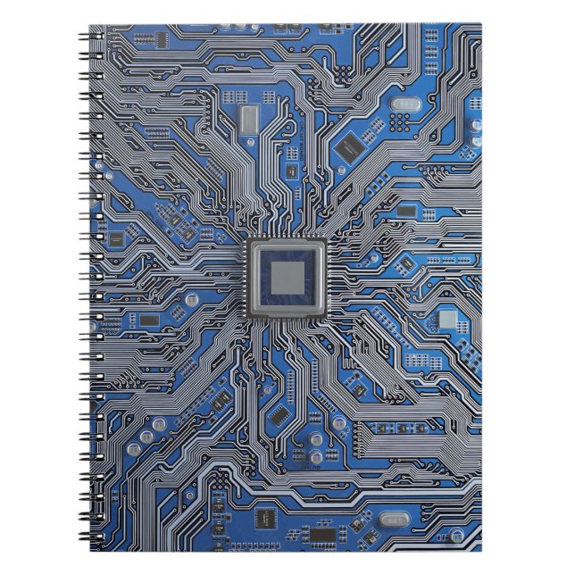 Detailed Motherboard Schematic Electronic Circuit Notebook (Front)