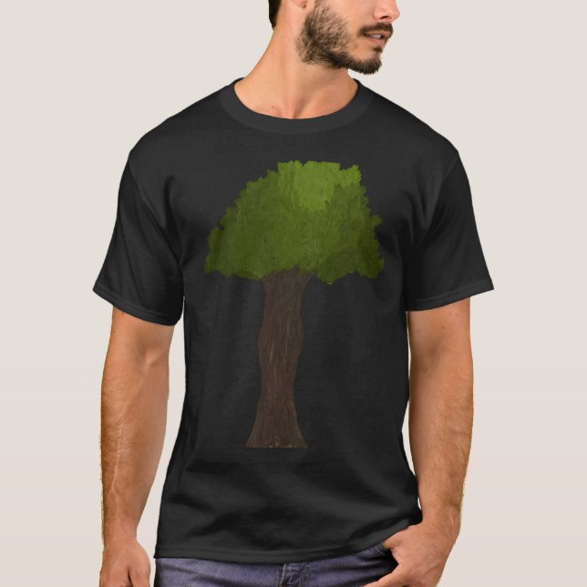 Detailed Painted Tree T-Shirt (Front)