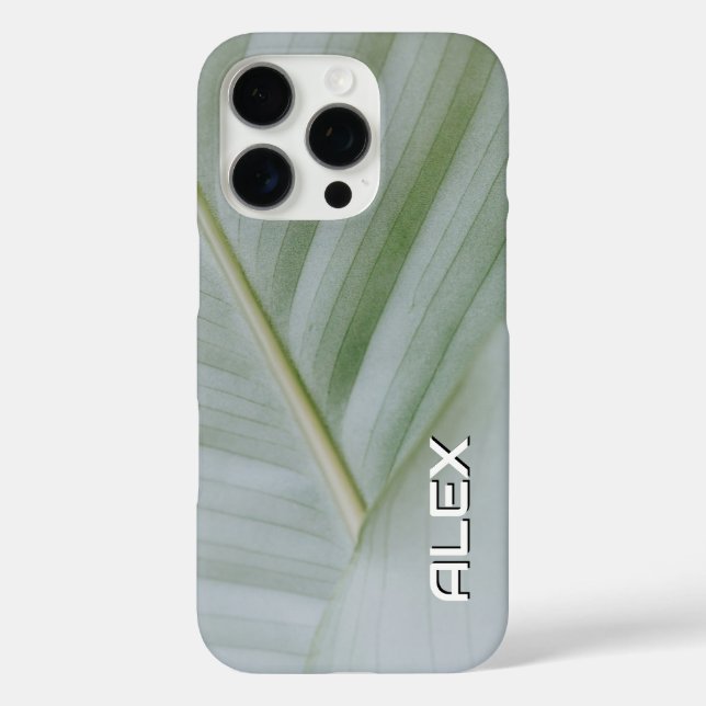 Detailed Palm Leaf – Botanical Close-Up Art Case-Mate iPhone Case (Back)