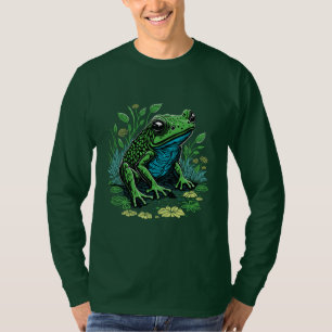 Detailed Pond Frog T-Shirt