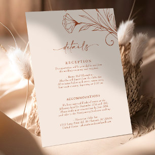 Details Card Terracotta Script Info