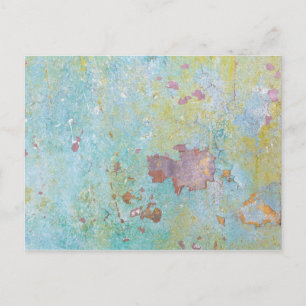 Details of Painted Wall   Fort Hayden, WA Postcard