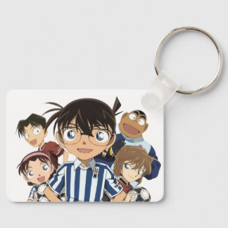 Detective Boys Square Card | 少年探偵団 Key Ring