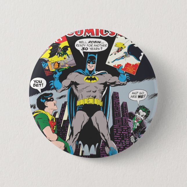 Detective Comics #387 6 Cm Round Badge (Front)