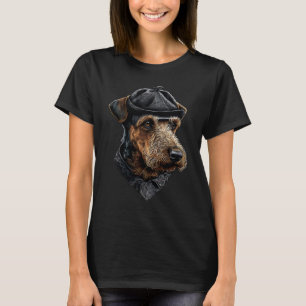 Detective dog Airedale Terrier T-Shirt