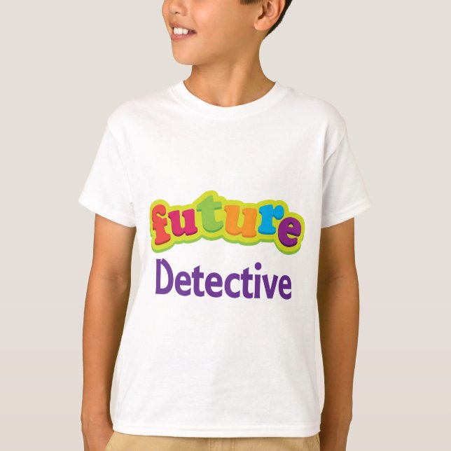 Detective (Future) Pacifier Gift T-Shirt (Front)