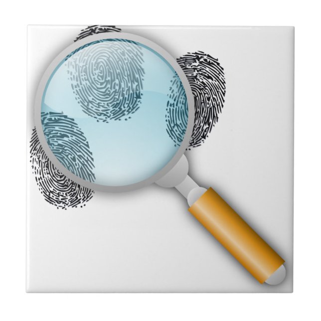 Detective Magnifying Glass Tile (Front)