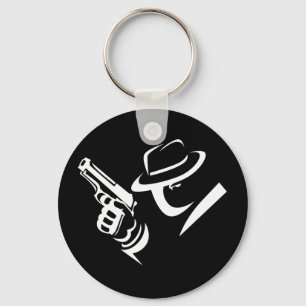 Detective Mobster Keychain 2