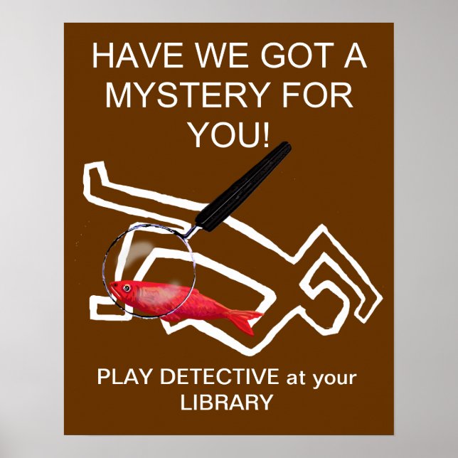 Detective novels poster (Front)