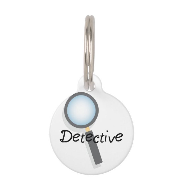 Detective Pet Tag (Front)