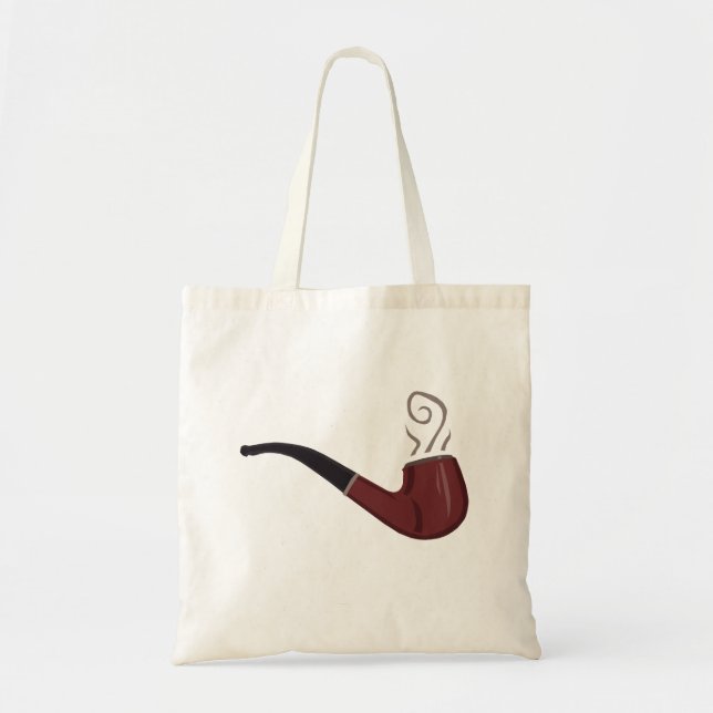 Detective Pipe Tote Bag (Front)