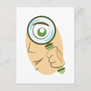 Detective Postcard