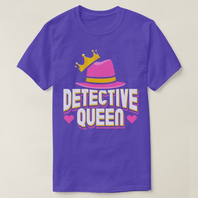 Detective Queen T-Shirt (Design Front)