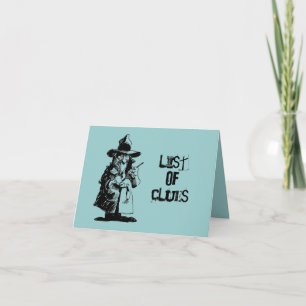 Detective Sly Ol Gumshoe Murder Mystery Sleuth Card