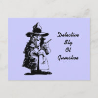 Detective Sly Ol Gumshoe Murder Mystery Sleuth
